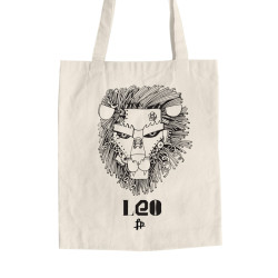 Steampunk Ζώδια - Λέων (Τσάντα  Αγοράς)